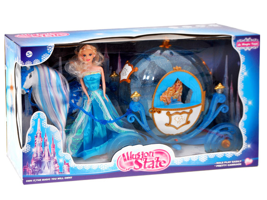 Cinderella + carriage horse with a mane comes neighs ZA1362