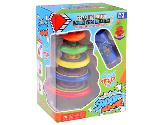 Arcade game mega spinning top pyramid ZA4730