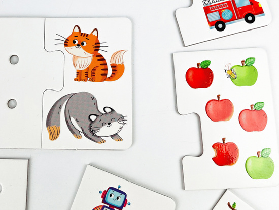 Captain Science Sensory Puzzle Numbers - I touch, arrange and learn ZA6085