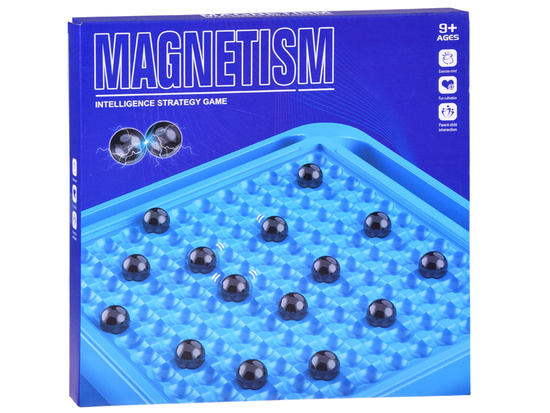Magnetic Strategy Game with Balls and Wheel of Fortune for the Family GR0763