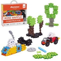 Marioinex Creative mini waffle blocks 140 pieces Constructor ZA5492