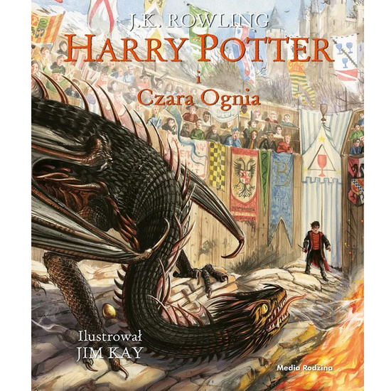 Media Rodzina Harry Potter i Czara Ognia. Tom 4 (ilustrowany) KS1277