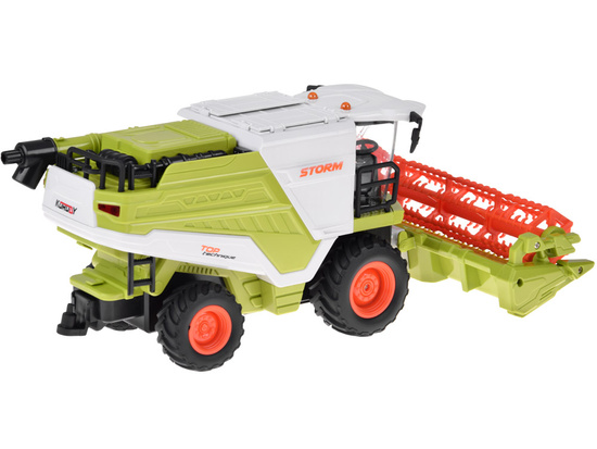 Large Combine Harvester for Corn Grain with SMOKE Light Sound Remote Control RC0716