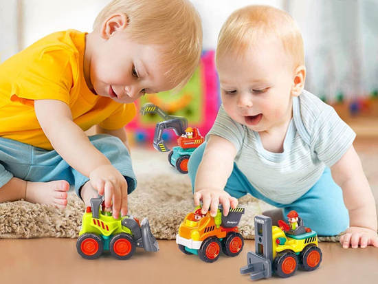 Construction toy Bulldozer Crane Tipper ZA 2343