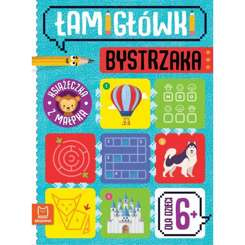 Aksjomat Łamigłówki bystrzaka. Książeczka z małpką. 6+ KS0702