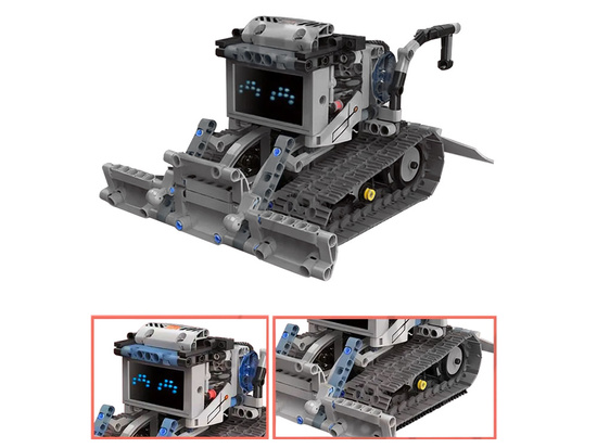 5-in-1 Remote Controlled Building Blocks - Build ROBOTS and Bring Them to Life! RC0742