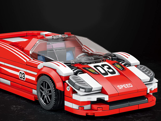 Klocki techniczne Sportowe auto Living Legend 917 CZERWONE 355-ele ZA4754