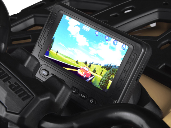 Battery-powered quad for children 2 people CAN-AM OUTLANDER 4x4 LED panel PA0326
