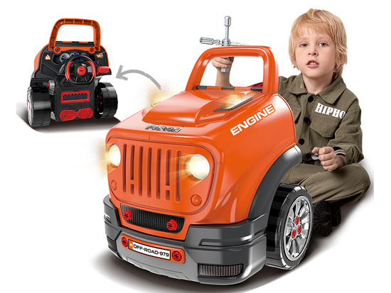Mechanic Set: Mobile CAR WORKSHOP + light and sound ZA5738