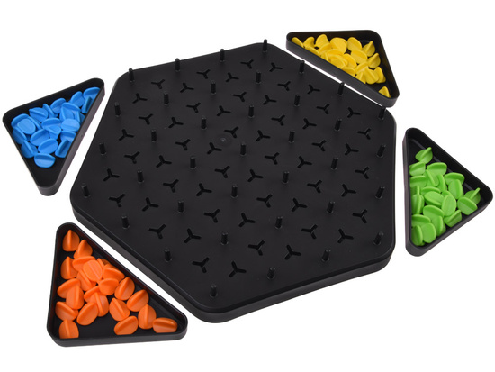 Chain Chess Strategy Game - Capture as many triangles as possible! GR0764
