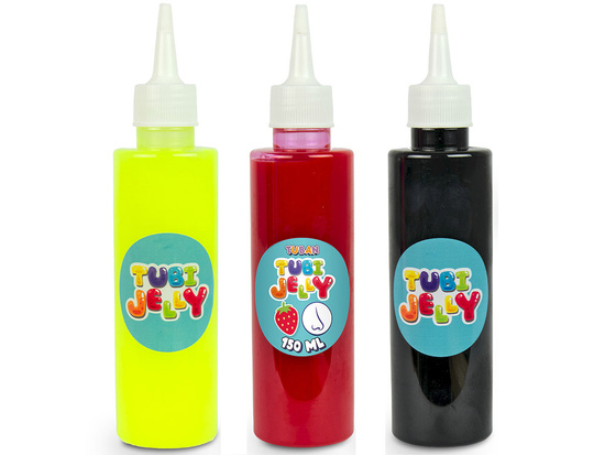 TUBAN creative set Tubi Jelly Emoticons 3 colors gel figures ZA6126