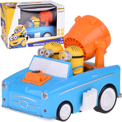 Minions in Action! Interactive Car That Drives, Talks, Lights Up & Blows Air ZA5940