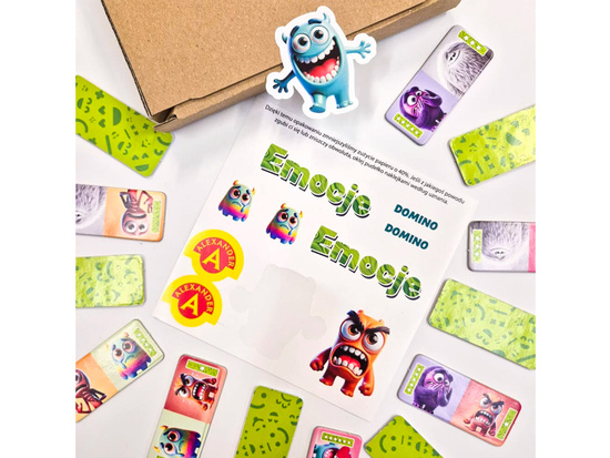 Alexander Domino Emotions Educational Game - Helps Understand Feelings GR0789