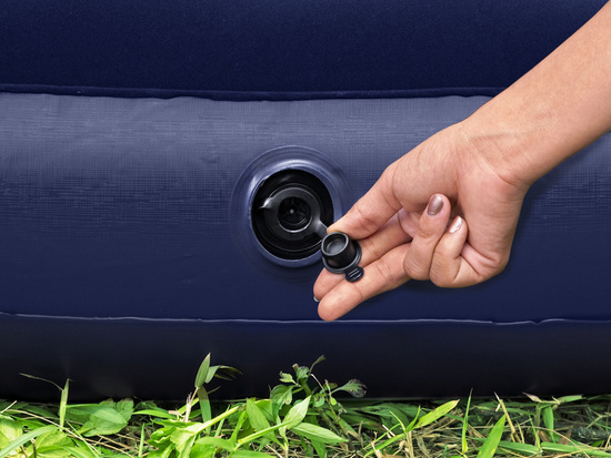 Bestway Single Camping Mattress 185x76cm - Built-in Foot Pump 67223