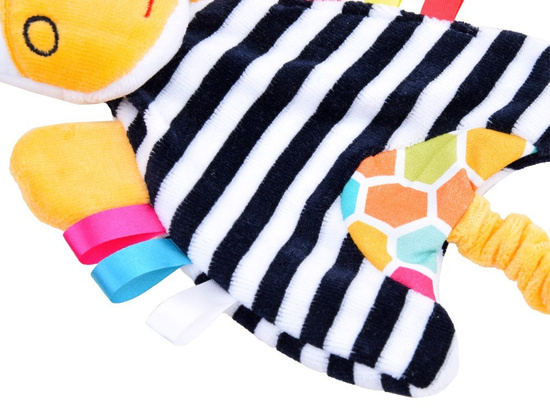 Colorful striped Packa Zebra rattle ZA3011