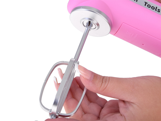 Pink interactive MIXER with two attachments Food processor + bowl ZA5869