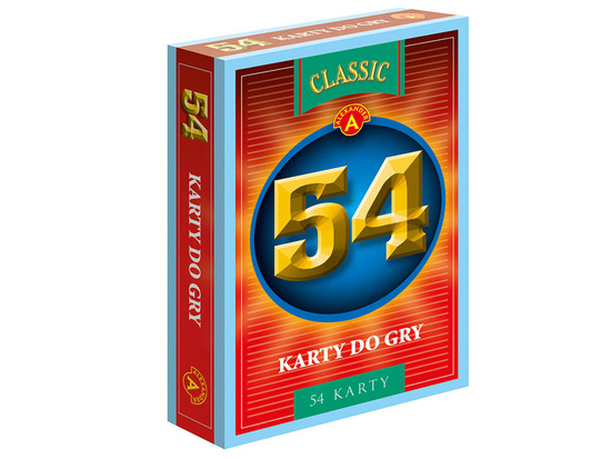 Playing cards deck of 54 classic pieces GR0665