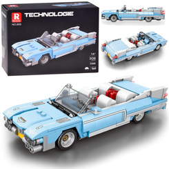 Technical blocks BLUE CONVERTIBLE classic American 308-piece ZA5791
