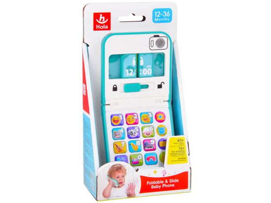 Interactive musical foldable smartphone phone for kids ZA5424