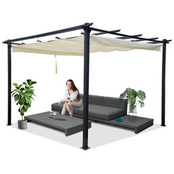 Garden PERGOLA Para Sole ESTIVO 3x3x2.4m Waterproof roof SP0835