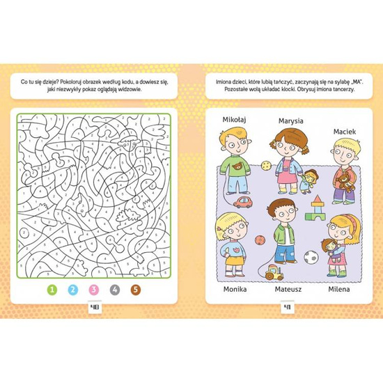 I color and solve. Tasks for children. 7+ KS0696