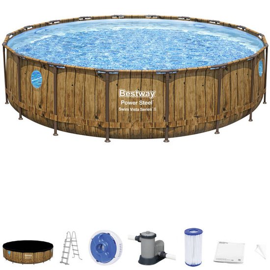 Bestway Rattan pool 549x122 11in1 56977