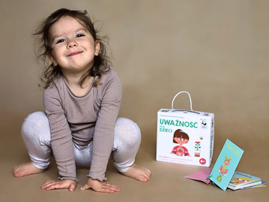 Kapitan Nauka Uważność dla dzieci. Trening mindfulness zabawa na koncentracje KS1037