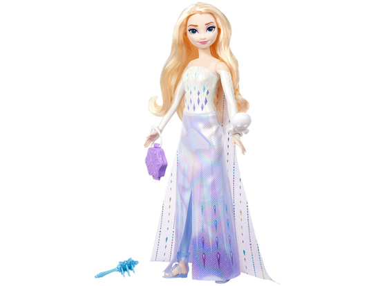 Mattel Disney Princess Frozen Spin & Reveal Elsa Doll + Accessories ZA6043