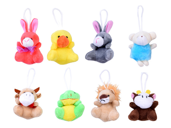 Christmas ADVENT CALENDAR - plush animals pendants ZA5857