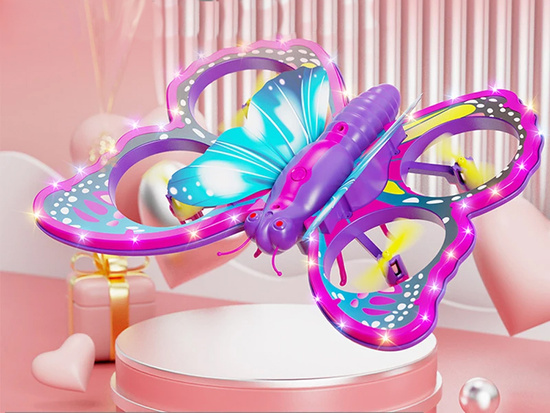 Fabulously Colorful Butterfly Drone Controlled by Magic Wand RC0727