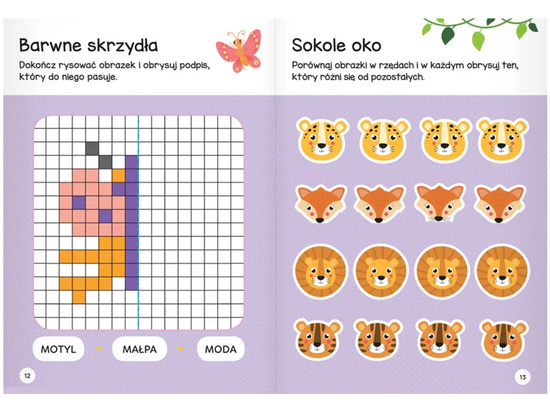 Aksjomat Łamigłówki przedszkolaka z tygrys. 5 lat KS1086