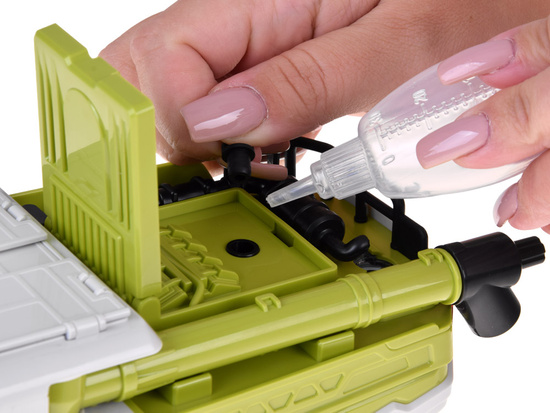 Duży Kombajn sterowany do zboża kukurydzy DYM światło dźwięk pilot RC0716