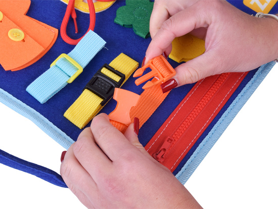 Material educational manipulation book + marker board ZA6024