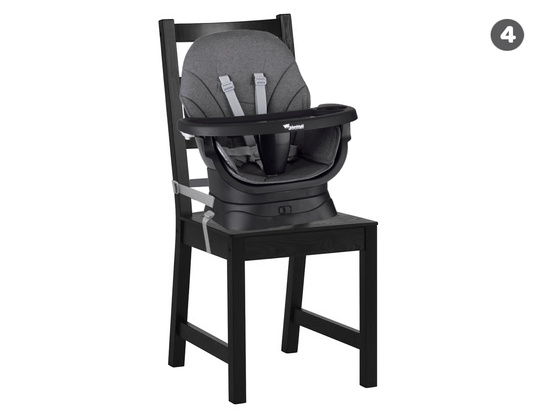 Multifunctional 6-in-1 swivel feeding chair for children ZA5659