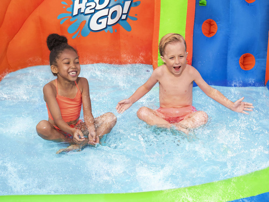 Bestway Water Playground H2O Go 365x320x270cm slide and launcher 53408