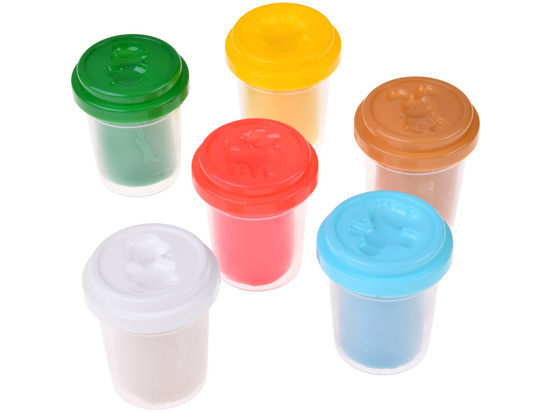Plasticine Plasticine set of 6 pieces colored plasticine ZA5294