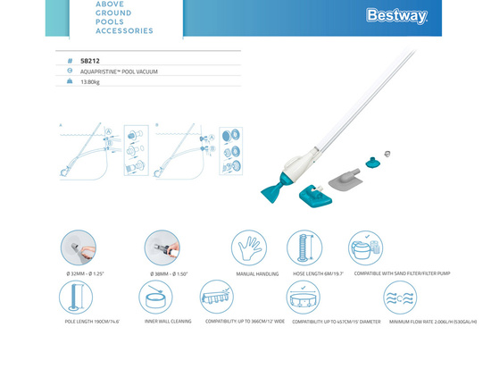 Bestway Cleaning kit AquaCrawl 58212 vacuum cleaner