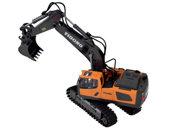 Excavator on crawlers controlled by remote control RC0599