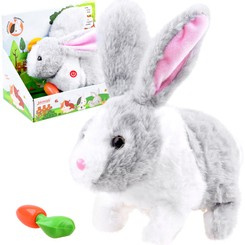 Interactive animal crunchy Hopping Bunny + carrot ZA2685