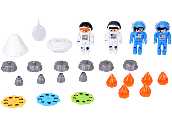 Space Station Rocket Shuttle Projector Set + Figures ZA5455