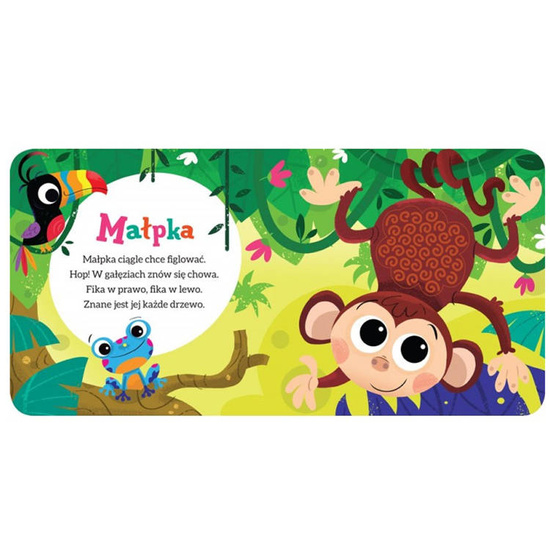 Aksjomat Książeczka sensoryczna W DŻUNGLI zobacz KS0388