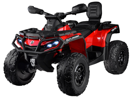 Battery-powered quad for children 2 people CAN-AM OUTLANDER 4x4 LED panel PA0326
