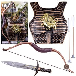Set Bow, sword, armor for the archer ZA3936
