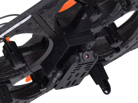 Remote controlled drone Quadcopter flying vehicle + LED lighting RC0702