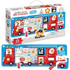 CzuCzu Puzzle with a hole Fire truck ZA4071
