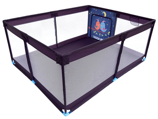 Large baby playpen, dry pool, 160x200 cm, + bag, cover, ZA5712