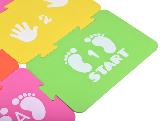 Dynamic movement game "Act with confusion" - foam puzzle ZA5611