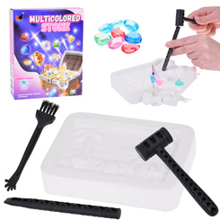 Little archeologist excavation mine diamonds precious stones ZA5594