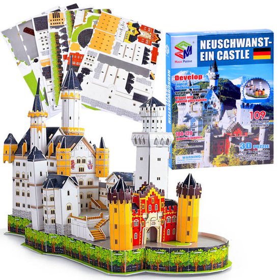 3D puzzle NEUSCHWANST-EIN CASTLE 109-pieces ZA3800