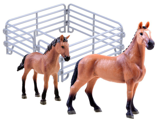 ANIMALS FARM SERIES Set of figurines "Horse and foal" HORSES COLLECTION ZA3391